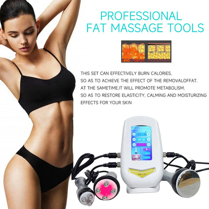 40K 3-in-1 Ultrasonic Body Shaping Instrument Beauty Massage Negative Pressure Slimming Facial Care Beauty Salon Dedicated