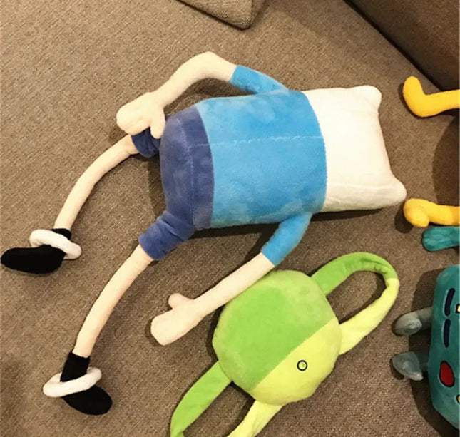 28-42cm Finn Jake BMO Soft Stuffed Animal Dolls Creative Adventure Time Plush Toys Cartoon Stuffed Dolls Kids Gifts