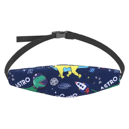 Adjustable Baby Head Support Belt – Car Seat & Stroller Sleep Positioner for Boys & Girls