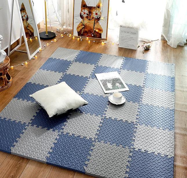 EVA Foam Baby Play Mat – 8–16pcs Puzzle Floor Carpet for Kids 30x1cm