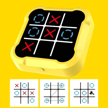 Tic Tac Toe Electronic Chessboard – Multifunctional Educational Strategy Game for Kids & Parent-Child Interaction