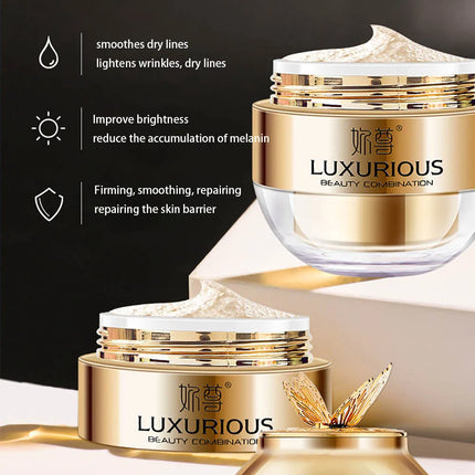 Cordyceps Sinens Luxury Lady Smooths Wrinkles Moisturizing Renew Aging Skin Repair Nourishing Skin Care For Face Care Cream