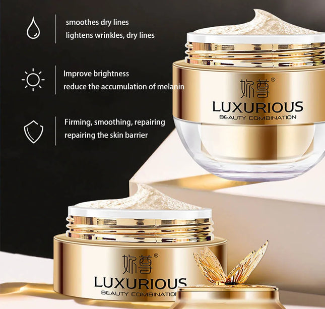 Cordyceps Sinens Luxury Lady Smooths Wrinkles Moisturizing Renew Aging Skin Repair Nourishing Skin Care For Face Care Cream