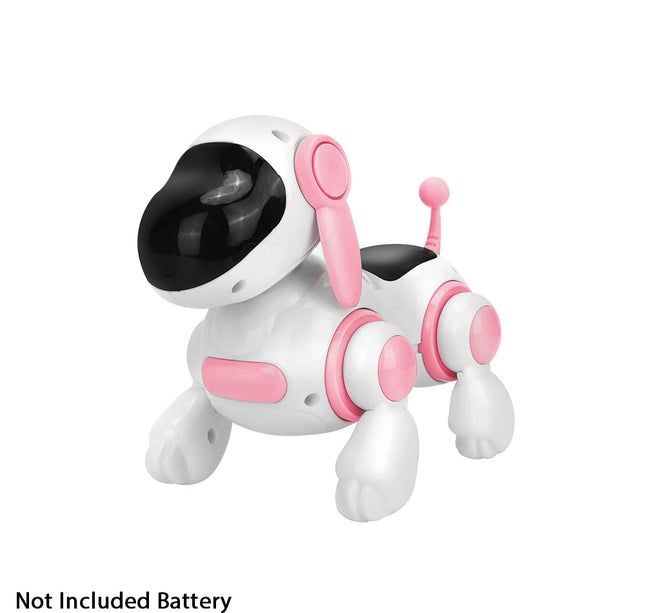 Smart Interactive Robotic Dog – Simulated Walking, Light & Music Toy for Kids Educational Crawling & Singing Fun