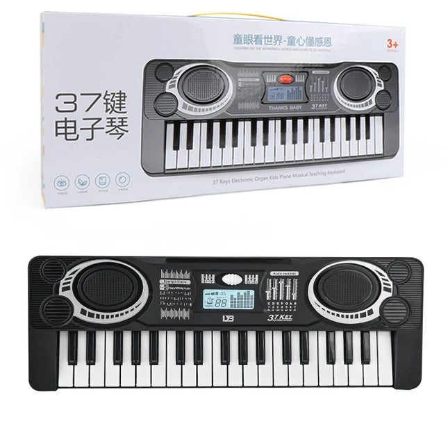 37-Key Electronic Piano Keyboard – Portable Musical Instrument Educational Toy for Kids Christmas & Birthday Gift