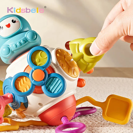 Montessori Busy Cube – Sensory Educational Fidget Toy for 1-Year-Old Girls & Babies Learning Play