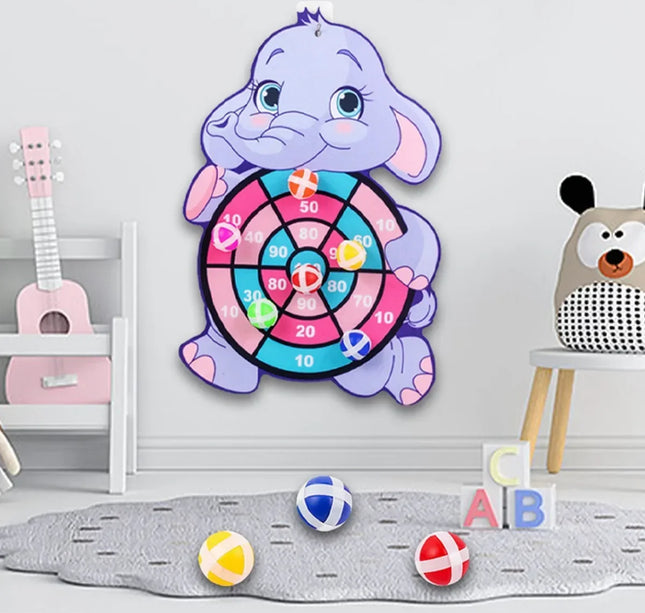 Safari Jungle Dart Board – Panda Party Favor for Kids & Baby Showers toy