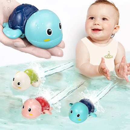 Baby Bath Toys – Wind-Up Swimming Animals for Kids Bathtub & Shower Play