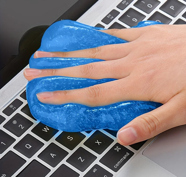 Car & Keyboard Cleaning Gel – Magic Dust Remover Pad for Auto & Home Use