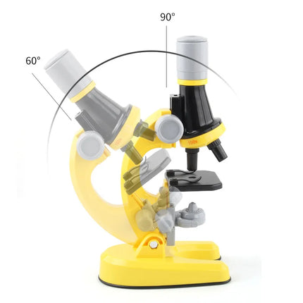 Children’s Microscope Toy – Educational Science Experiment Tool to Boost Learning & Intelligence