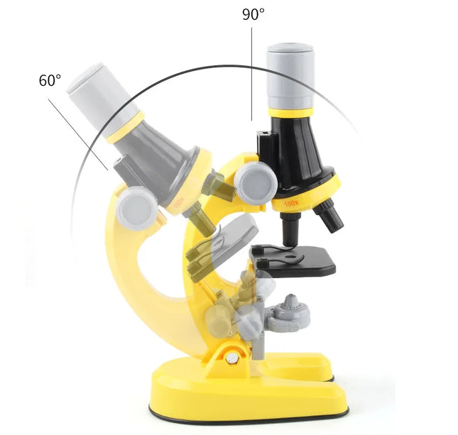 Children’s Microscope Toy – Educational Science Experiment Tool to Boost Learning & Intelligence