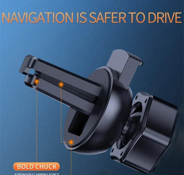 15W Car Magnetic Wireless Charger Automatic Car Mount Phone Holder For iPhone 16 15 For SamsungInfrared Induction Fast Charging