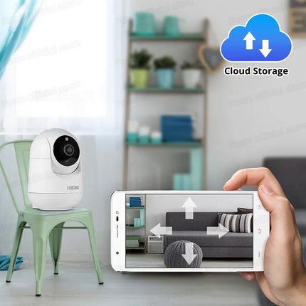 Fuers 5MP Tuya Smart WiFi Camera – Indoor IP Cam with AI & Baby Monitor