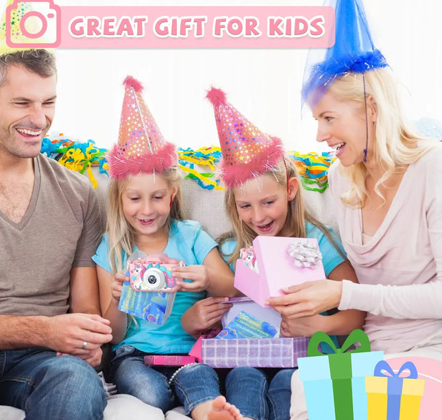 Children Camera 1080P HD Toddler Digital Video Camera 2.0-inch Kids Camera with Silicone Cases Toys for Christmas Birthday Gifts