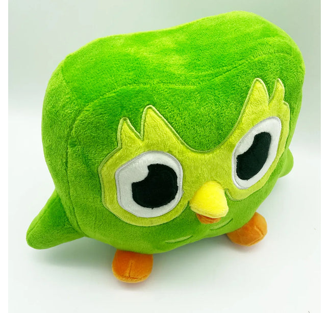 Lovely Green Duo Plushie of Duo The Owl Cartoon Anime Plush Toy Soft Stuffed Animal Plushie Dolls Children Birthday Gift