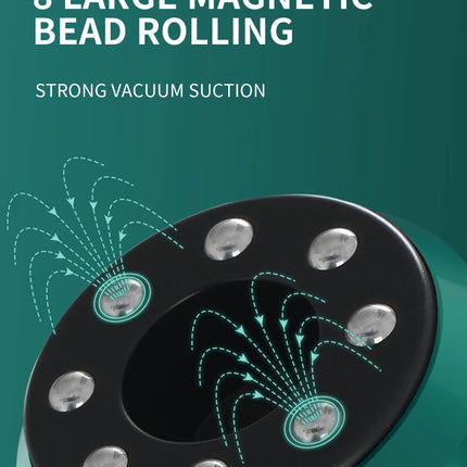 Tricolor Electric Massager GuaSha Anti Cellulite Vacuum Suction Cup Beauty Health Scraping Infrared Heat Slimming Massage Thera