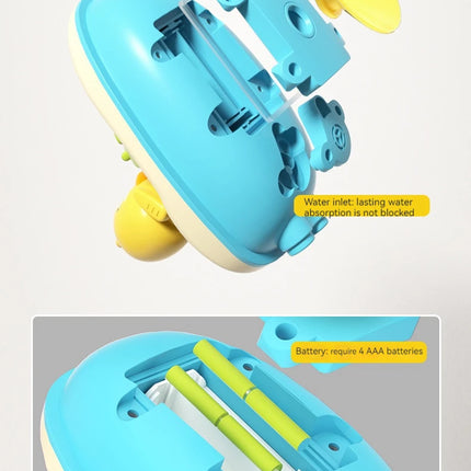 Automatic Water Spray Duck Toy – Sensory Bath Gift for Toddlers & Babies