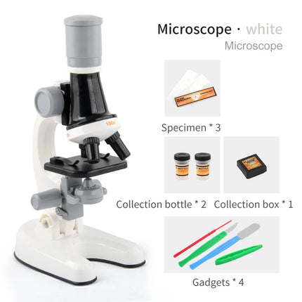 Children’s Microscope Toy – Educational Science Experiment Tool to Boost Learning & Intelligence