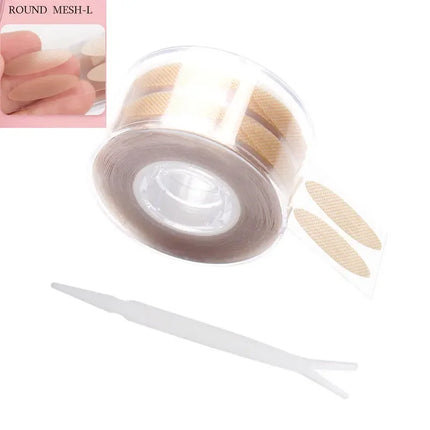 600pcs Double Fold Eyelid Tape – Invisible Self-Adhesive Lace Stickers for Eyelid Lift & Under Eye Beauty Tool