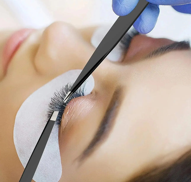 Eyebrow Tweezer Colorful Hair Beauty Fine Hairs Puller Stainless Steel Slanted Eye Brow Clips Removal Makeup Tools