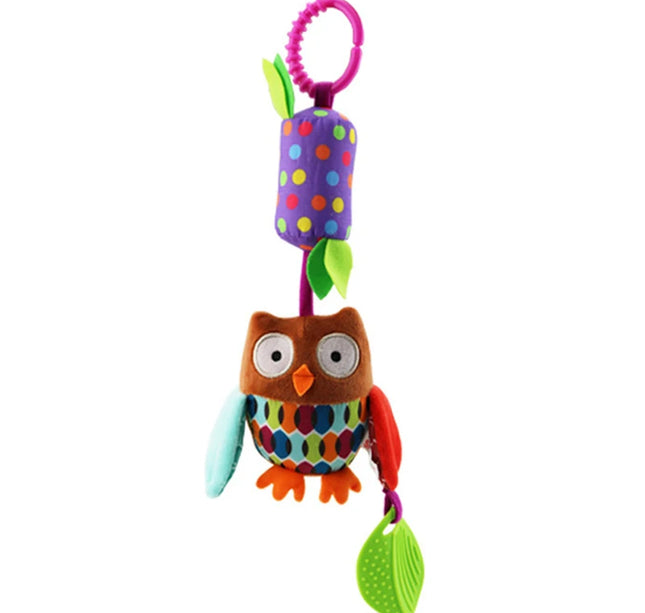 Baby Crib Hanging Rattles Toys Car Seat Toy Soft Mobiles Stroller Crib Cot Spiral Toy Pram Hanging Dolls for Babies Newborn Gift