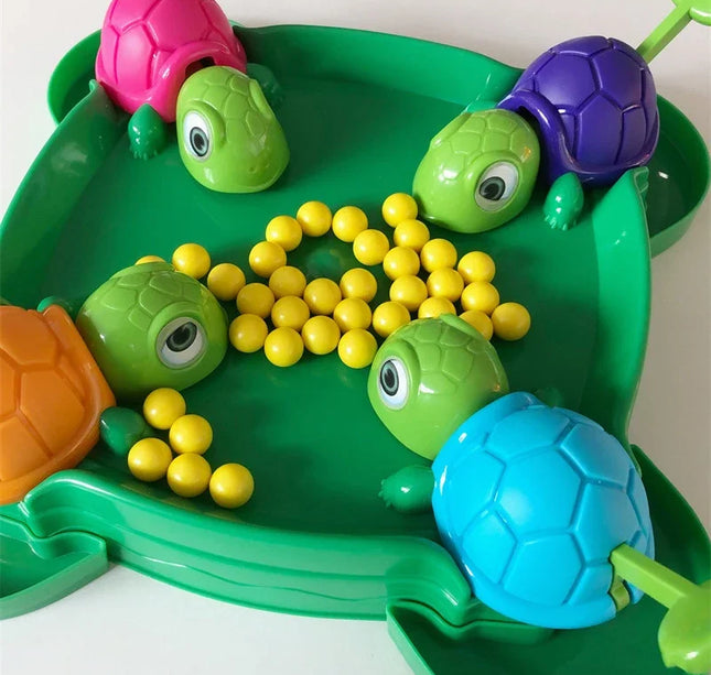 Turtle Eat Beans Desktop Game – Safe Competitive Toy for Kids & Parent-Child Educational Fun and Stress Relief