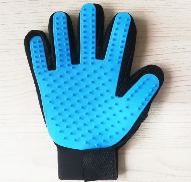 Hot Sell 1PC Cat Hair Remove Gloves Rubber Pet Beauty Cleaning Grooming Effective Massage Dog Combs Floating Brush 6 Color