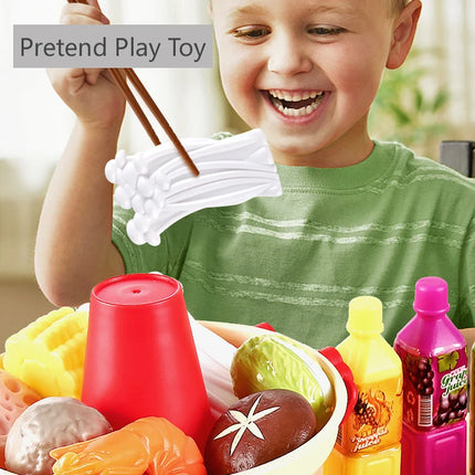 Kids Pretend Kitchen Playset – Simulation BBQ & Cooking Toys for Girls Educational Play House Fun