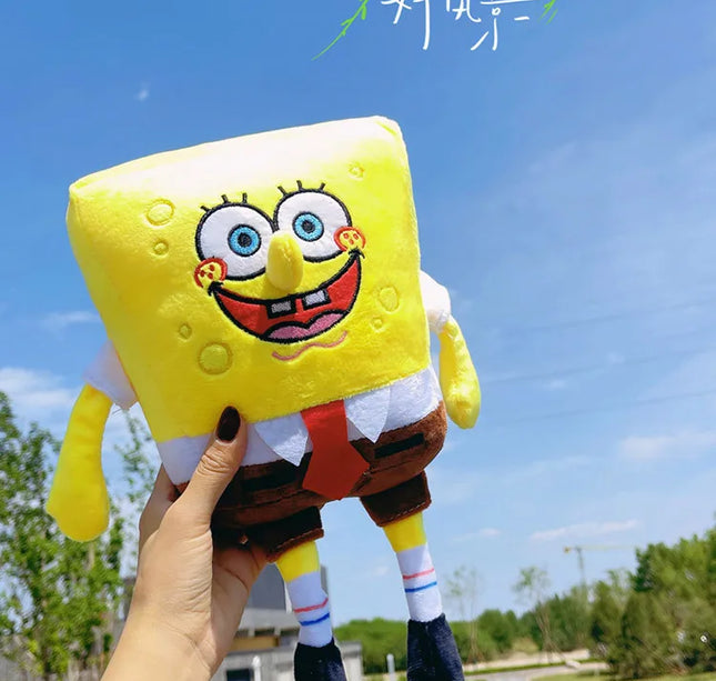 Giant Spongebob & Friends Plush Toys – Patrick, Mr. Krabs, Gary Throw Pillows for Boys’ Birthday & Halloween Decor