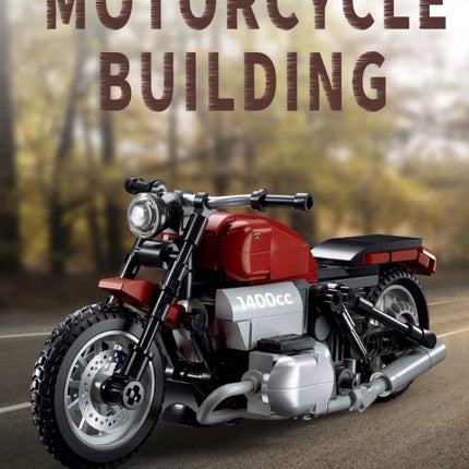 New Motorcycle Building Blocks Stable Base Model Bricks Cool Shape Kit Ornaments Educational Toys For Children