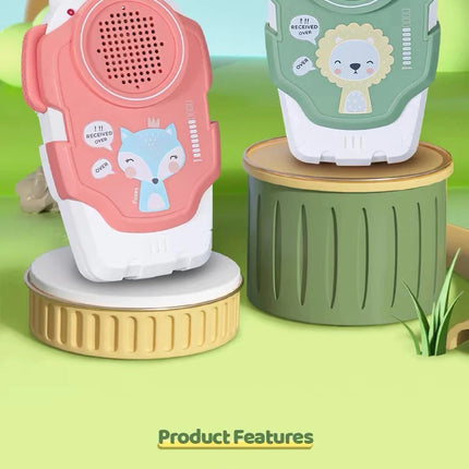 Cartoon Walkie-Talkie Toy – Cute Mobile Intercom for Kids Parent-Child Play & Educational Gift