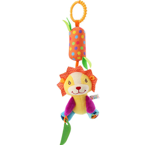 Baby Crib Hanging Rattles Toys Car Seat Toy Soft Mobiles Stroller Crib Cot Spiral Toy Pram Hanging Dolls for Babies Newborn Gift