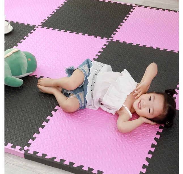 EVA Foam Baby Play Mat – 8–16pcs Puzzle Floor Carpet for Kids 30x1cm