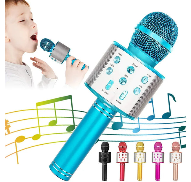 Fun Toys for 4-15 Year Old Girls, Handheld Karaoke Microphone for Kids Birthday Xmas Gifts for 8 9 10 11 Years Old Boys Girl