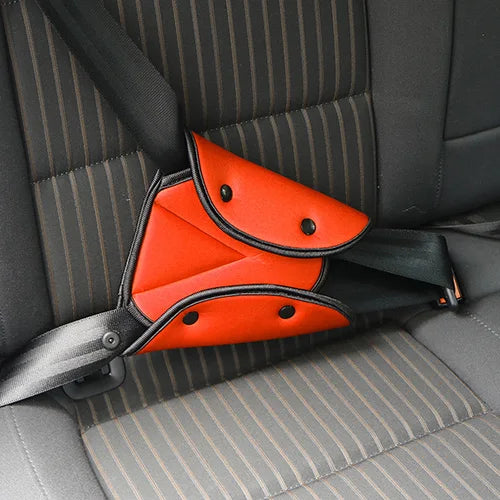 Kids Seat Belt Adjustment Holder – Baby Shoulder Cover & Neck Protection for Car Safety