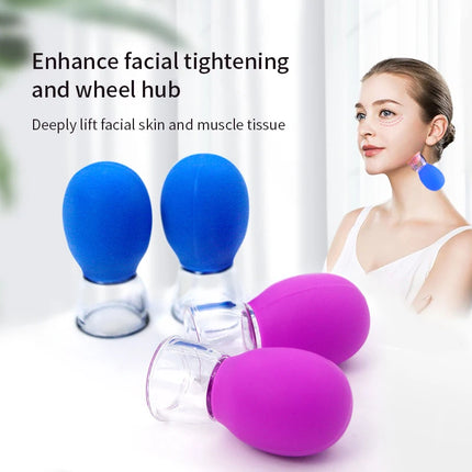 1/5/10pcs Silicone Cupping Set – Vacuum Massage Cups for Face, Body, Neck & Anti-Aging Cellulite Care