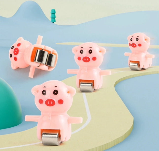 Kids Small Duck Electronic Climbing Stairs Track Toy Light Musical Slide Track Educational Toys for Boys Girls Christmas Gift
