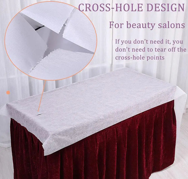 Disposable Foot Pads  Non Woven Fabric Pad  Tattoo Supply  Nail Pedicure Towel  Beauty Salon Foot Towels  Lying Pillow Scarf