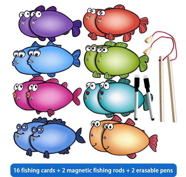 Dry Erasable Learning Cards – DIY Montessori Educational Game for Kindergarten & Early Childhood Teaching