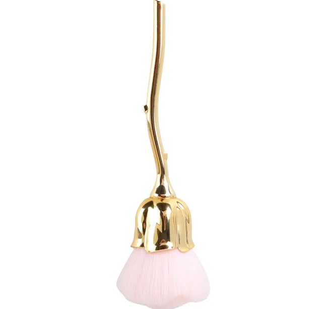 Flower Rose Nail Art Brush Remove Nail Dust Brushes Acrylic UV Gel Polish Powder Cleaning Tool Beauty Makeup Brushes