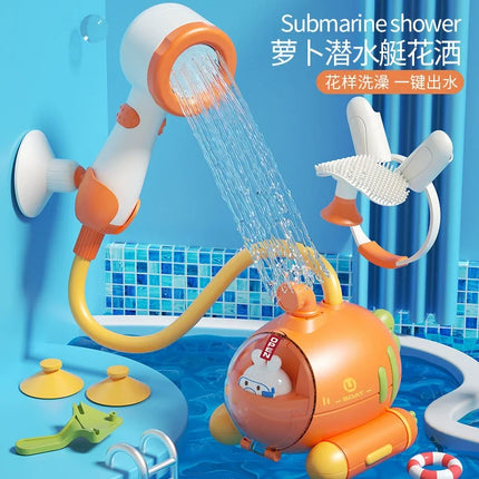 Automatic Water Spray Duck Toy – Sensory Bath Gift for Toddlers & Babies
