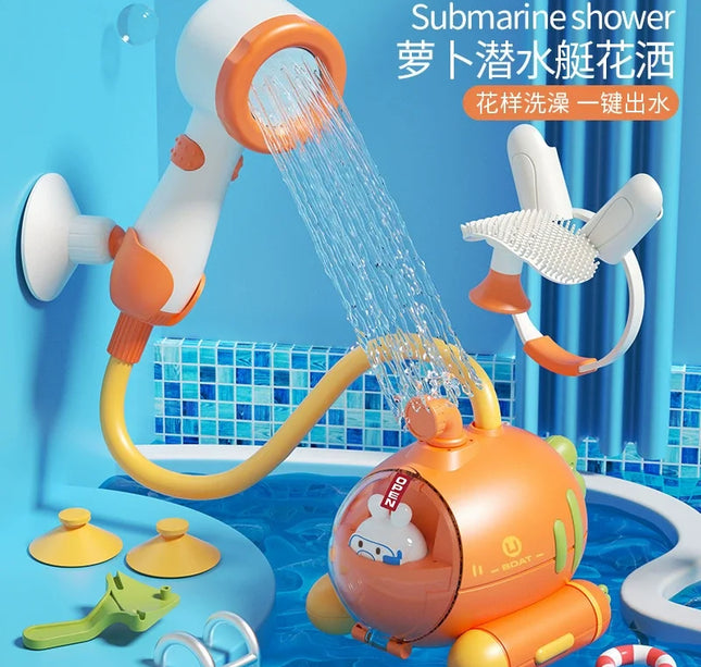 Automatic Water Spray Duck Toy – Sensory Bath Gift for Toddlers & Babies