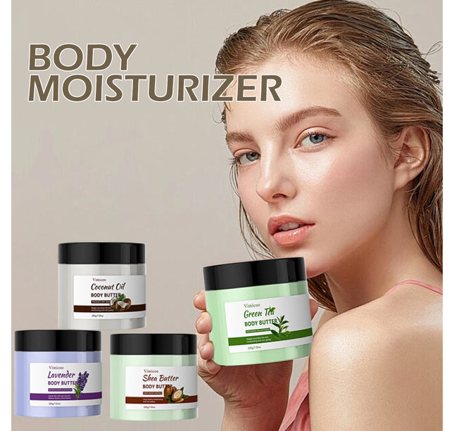 Green Tea Lavender Coconut & Shea Butter Body Moisturizer for Dry Skin Care Smooth Skin Enhancing Ingredients Body Lotion
