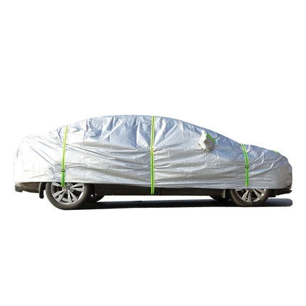 Universal Outdoor Car Cover – Full Exterior Sunshade & Snow Protection for Hatchback, Sedan & SUV