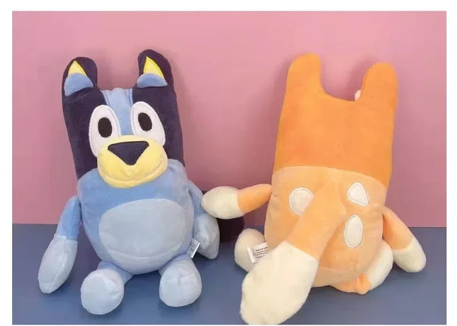 17/28cm Bluey & Bingo Plush Toys – Cartoon Dog Stuffed Dolls for Birthday & Christmas Gifts