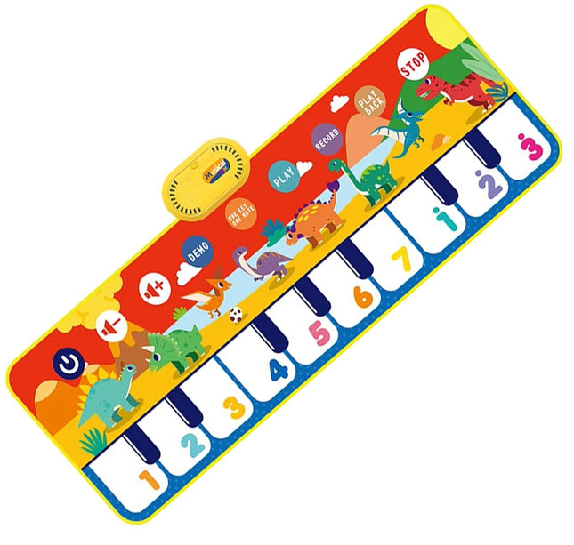 Coolplay Musical Piano Mat – Floor Keyboard with 8 Animal Sounds for Toddlers & Baby Educational Play
