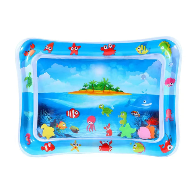 Infinno Baby Tummy Time Mat – Premium Inflatable Water Cushion for Sensory Play