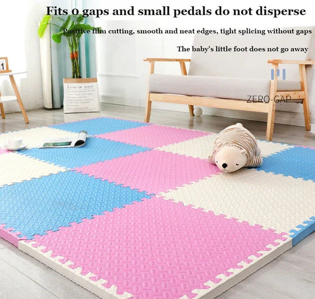 EVA Foam Baby Play Mat – 8–16pcs Puzzle Floor Carpet for Kids 30x1cm