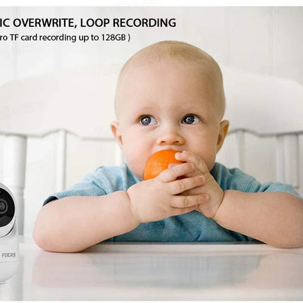 Fuers 5MP IP Camera – Tuya Smart WiFi Indoor Security Cam with Tracking