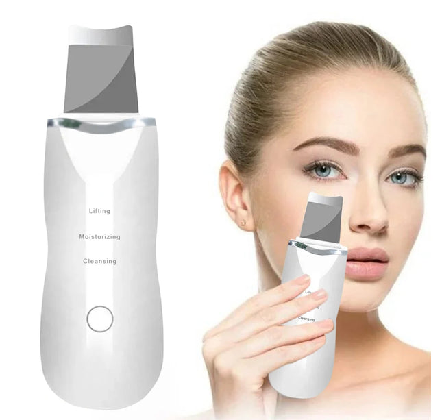 Ultrasonic Skin Scraper Pore Cleaning Facial Deep Cleaning Machine Suitable for Female and Male Beauty Instruments